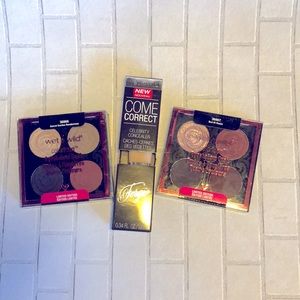 Wet n wild eyeshadow quads and fervor concealer